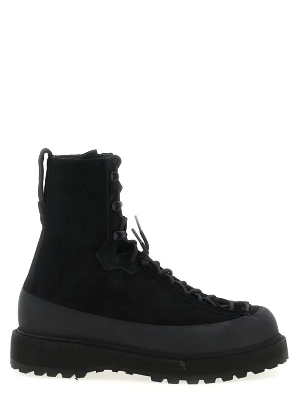 'Hiking' boots STONE ISLAND Black