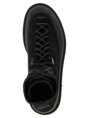 'Hiking' boots 100% rubber STONE ISLAND Black