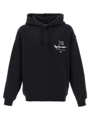 'Y-3 Graphic FT' hoodie Y-3 Black