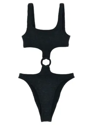 'Laurel' one-piece swimsuit MC2 SAINT BARTH Black