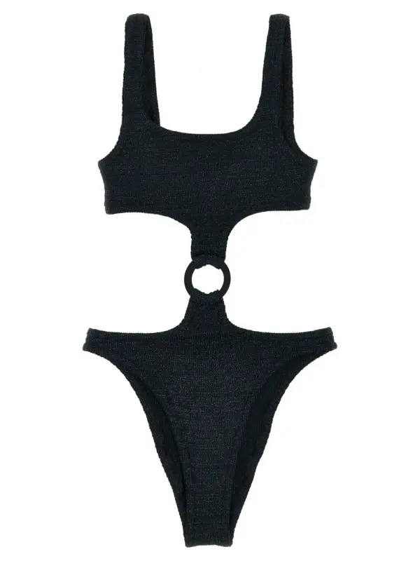 'Laurel' one-piece swimsuit MC2 SAINT BARTH Black