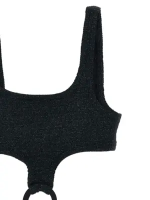 'Laurel' one-piece swimsuit Woman MC2 SAINT BARTH Black