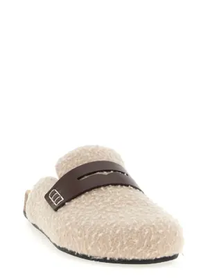 'Felt Loafer' mules LF0030FA0468132 J.W.ANDERSON Beige