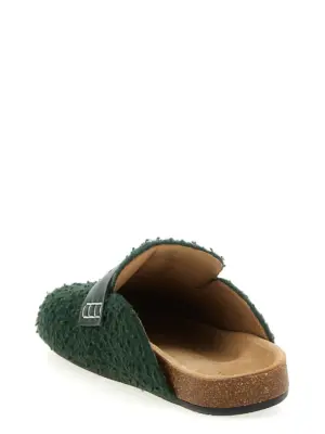 'Felt Loafer' mules Woman J.W.ANDERSON Green