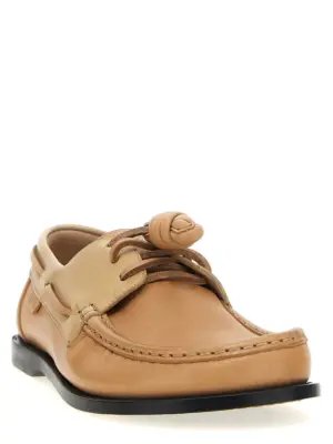 'Campo' boat shoe LLSCS08X084838 LOEWE Beige