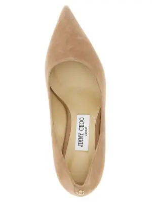 'Love' pumps 85% lh 5% me 5% sa 5% pl JIMMY CHOO Pink