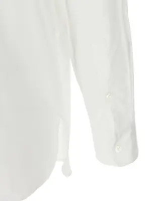 Good Cotton shirt 72% cotton 23% polyamide 5% elastane THEORY White