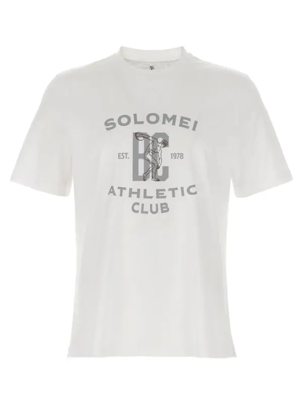 Printed T-shirt BRUNELLO CUCINELLI White
