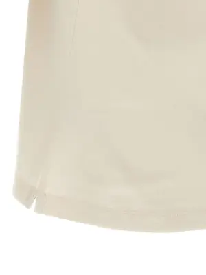 Cotton polo shirt 100% cotton BRUNELLO CUCINELLI Beige