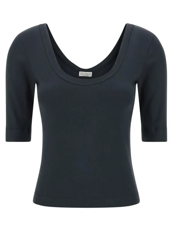 T-shirt Monile BRUNELLO CUCINELLI Blue