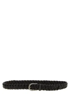 Jewel buckle belt BRUNELLO CUCINELLI Brown