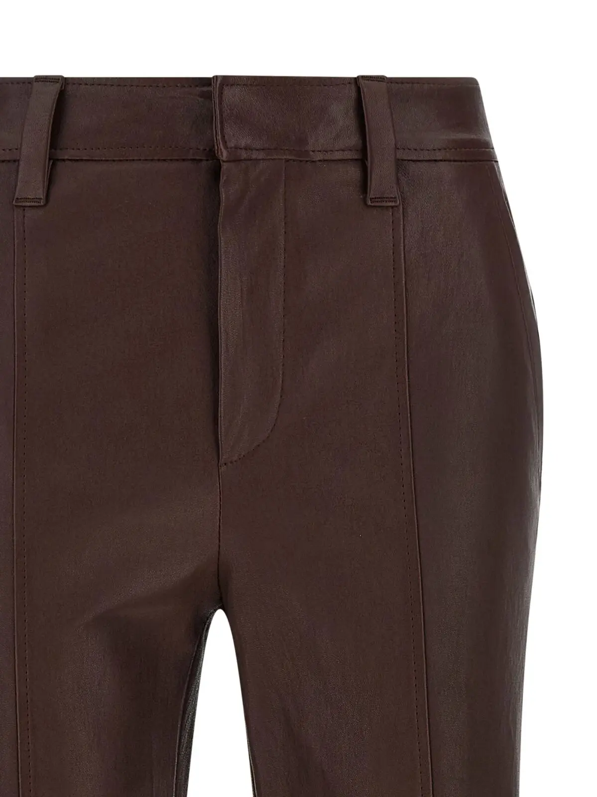 Штани Square Cigarette Brunello Cucinelli Коричневі 3 'Square Cigarette' pants Woman BRUNELLO CUCINELLI Brown