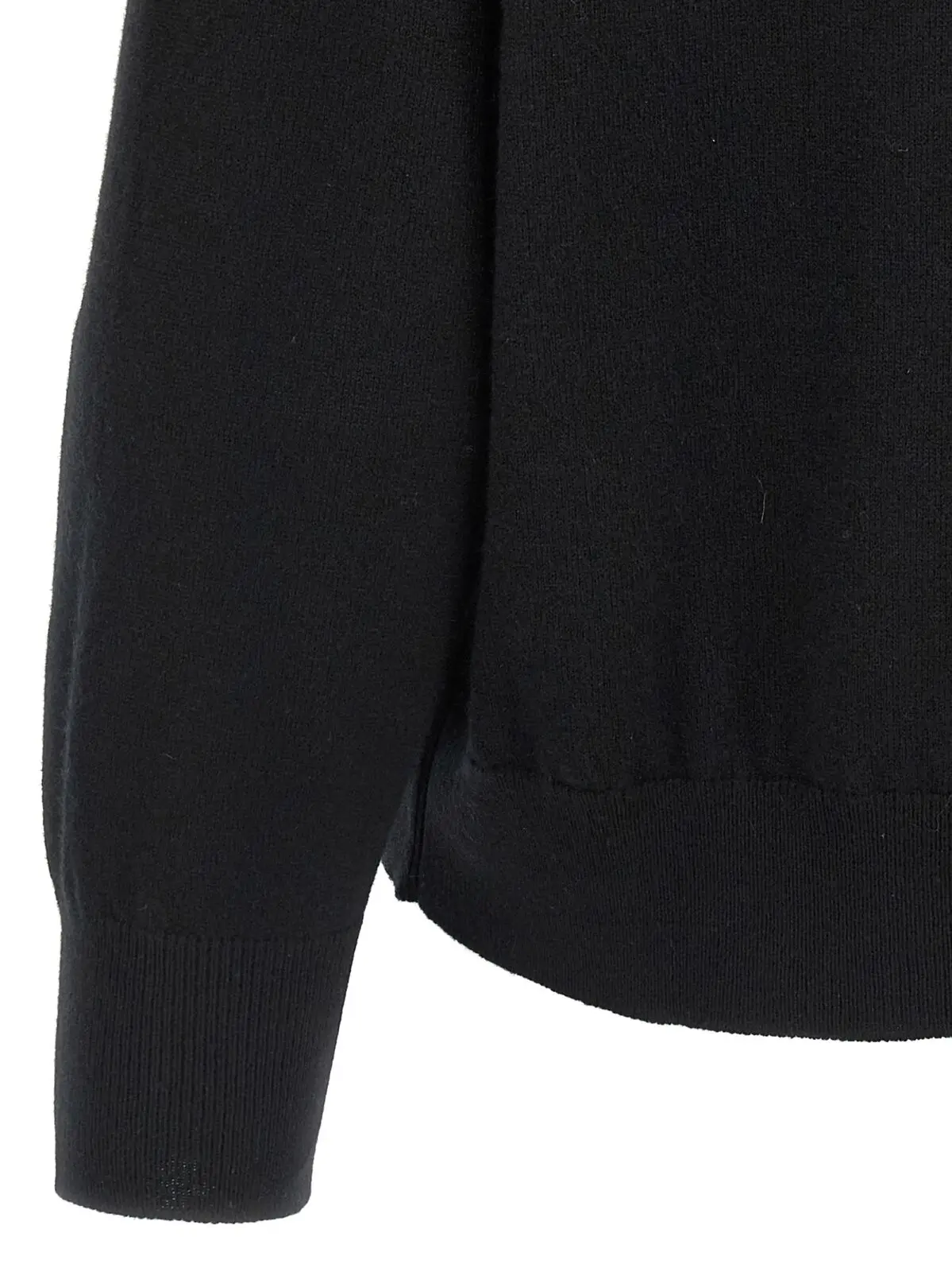 Светр Brunello Cucinelli Monile crop Чорний 4 Monile crop sweater 100% cashmere BRUNELLO CUCINELLI Black