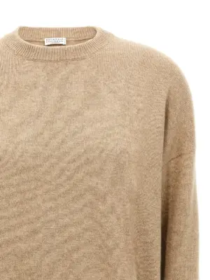 Monile sweater Woman BRUNELLO CUCINELLI Beige