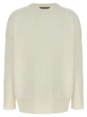 'Monile' detail sweater M12707300C2723 BRUNELLO CUCINELLI Beige