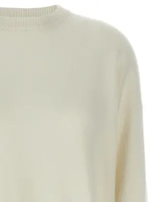 'Monile' detail sweater Woman BRUNELLO CUCINELLI Beige
