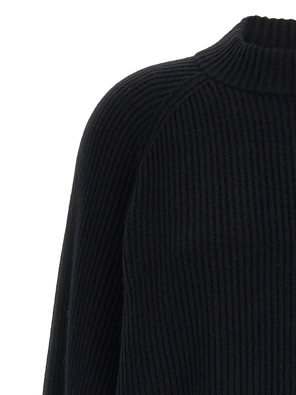 Светр Brunello Cucinelli Monile cuffs Чорний 3 'Monile' cuffs sweater Woman BRUNELLO CUCINELLI Black
