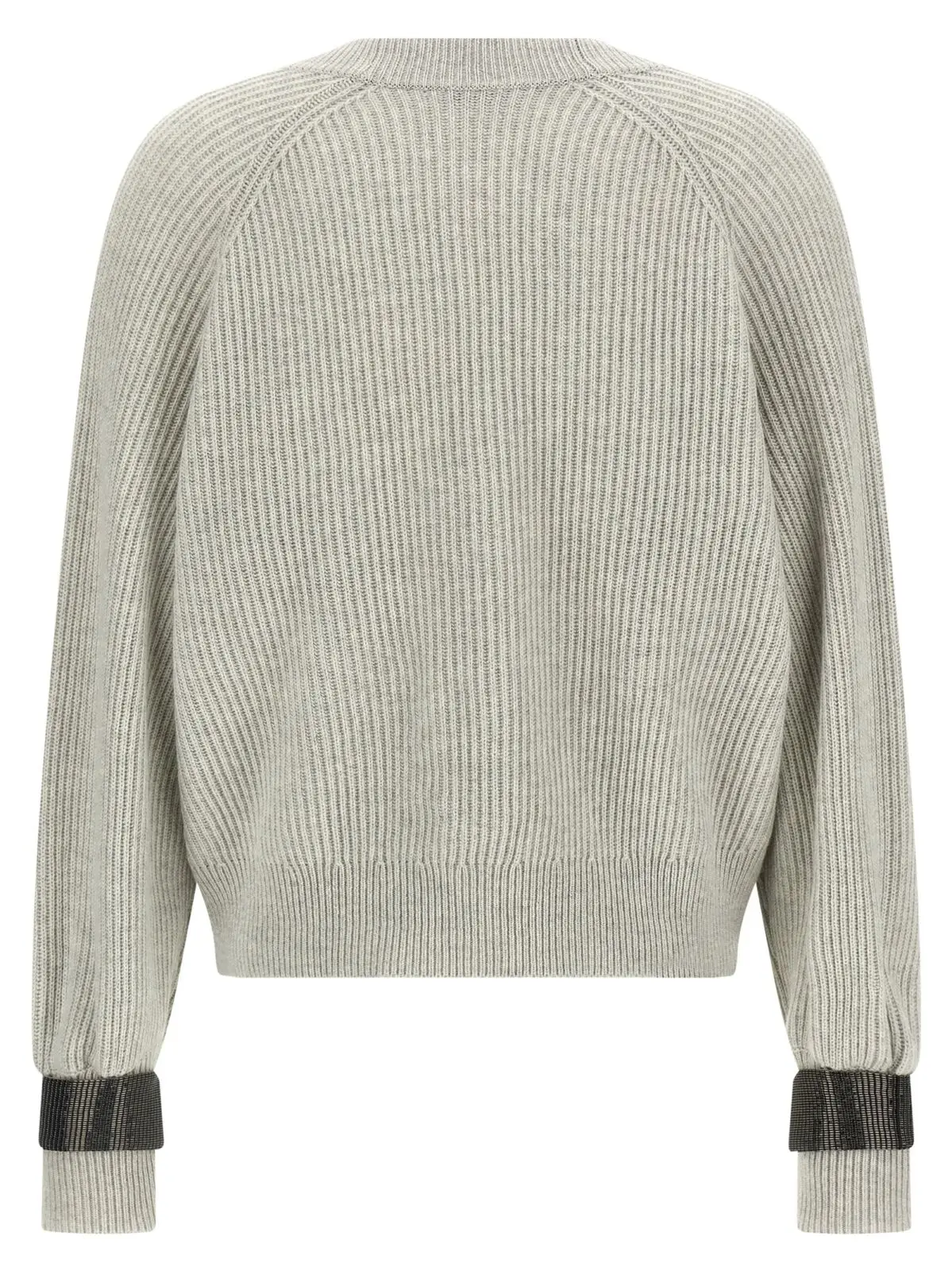 Кардиган з манжетом Monile Brunello Cucinelli Сірий 2 Monile cuff cardigan M12723306C2719 BRUNELLO CUCINELLI Gray