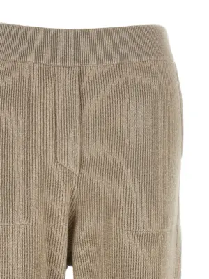 'Sparkling' pants Woman BRUNELLO CUCINELLI Gold