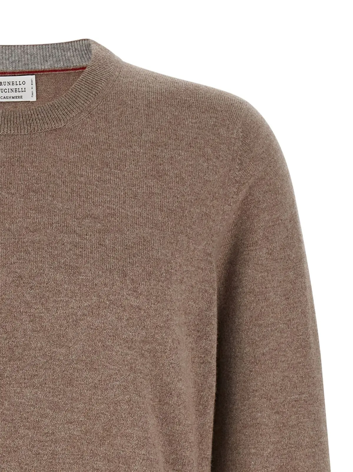Светр Brunello Cucinelli з кашеміру Бежевий 3 Cashmere sweater Man BRUNELLO CUCINELLI Beige