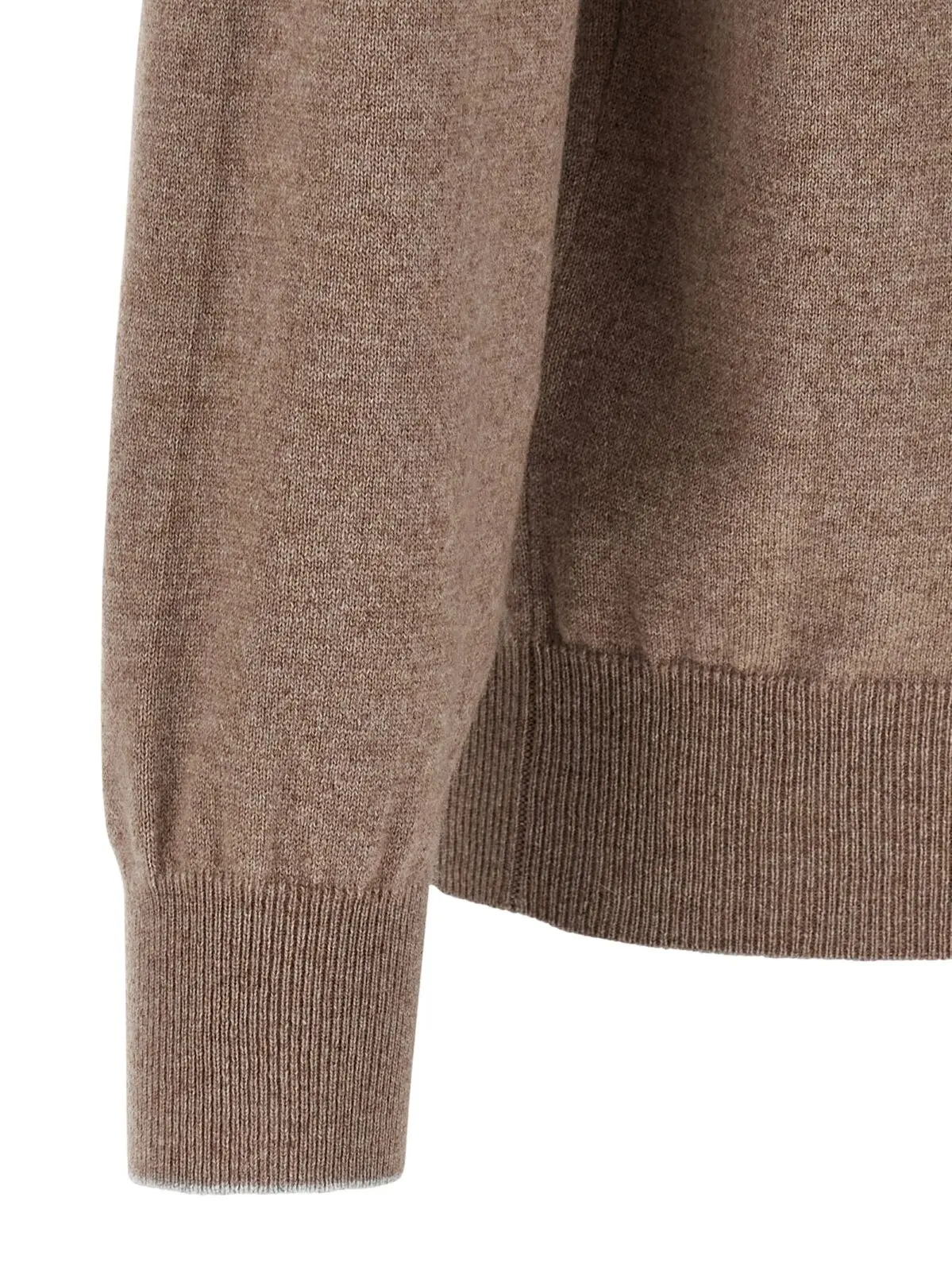Светр Brunello Cucinelli з кашеміру Бежевий 4 Cashmere sweater 100% cashmere BRUNELLO CUCINELLI Beige