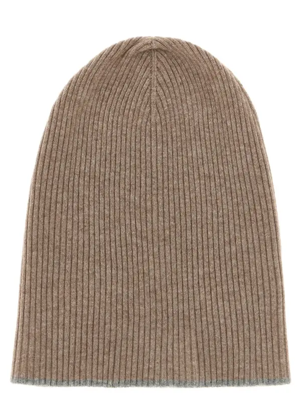 Cashmere beanie BRUNELLO CUCINELLI Beige