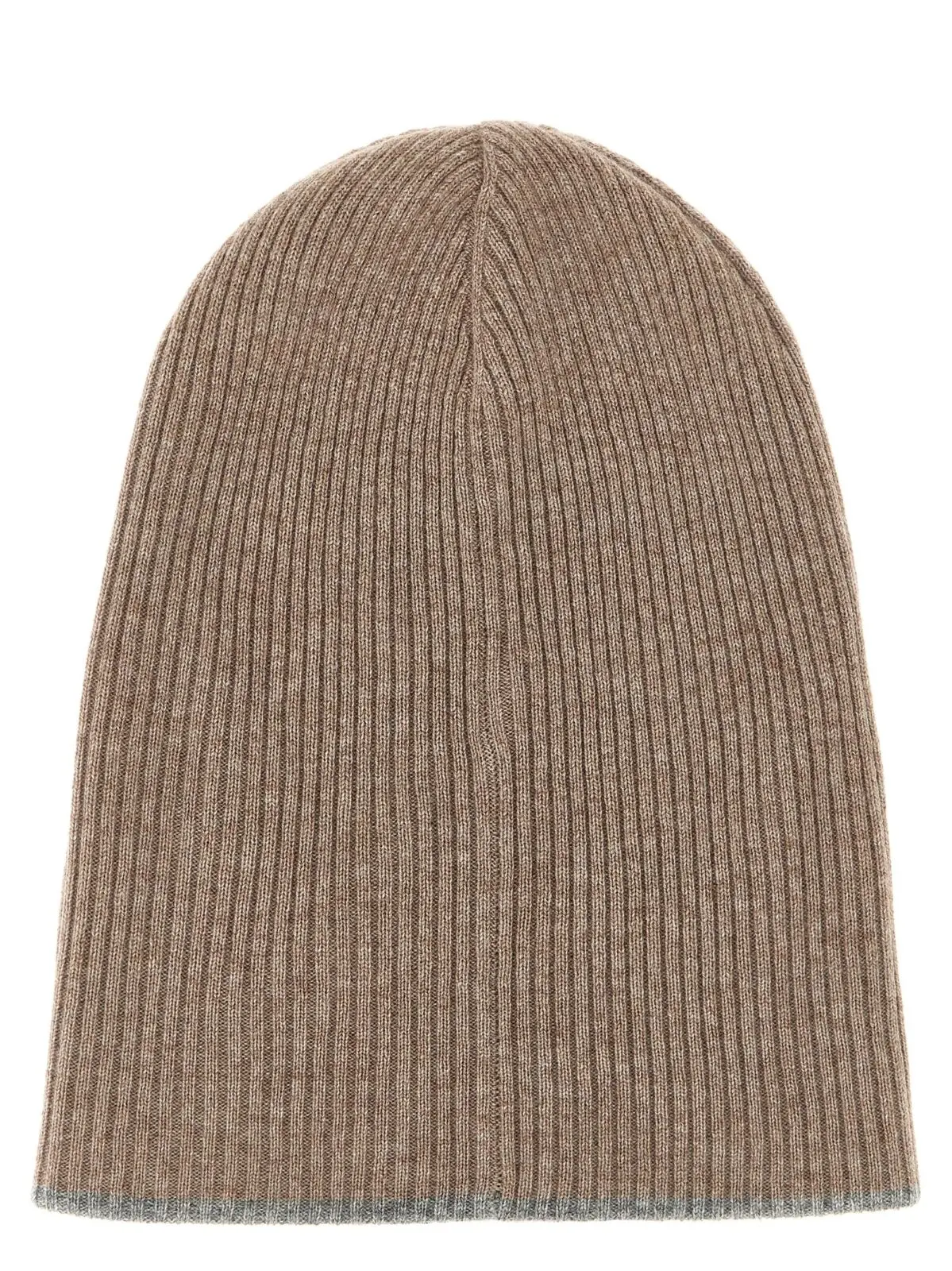 Шапка Brunello Cucinelli кашемірова Бежева 2 Cashmere beanie M2293600CTQ64 BRUNELLO CUCINELLI Beige