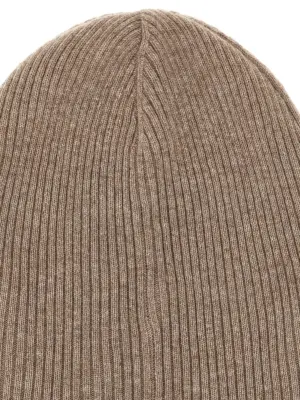 Cashmere beanie Man BRUNELLO CUCINELLI Beige
