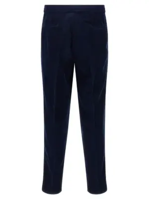 Corduroy trousers M279UE1710C2517 BRUNELLO CUCINELLI Blue
