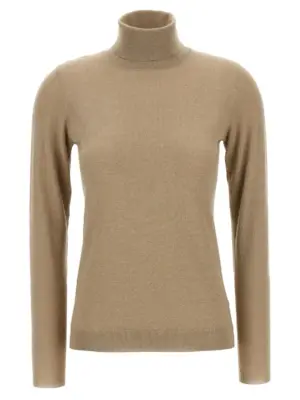 'Sparkling' turtleneck sweater BRUNELLO CUCINELLI Gold