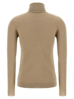 'Sparkling' turtleneck sweater M41800063PC077 BRUNELLO CUCINELLI Gold