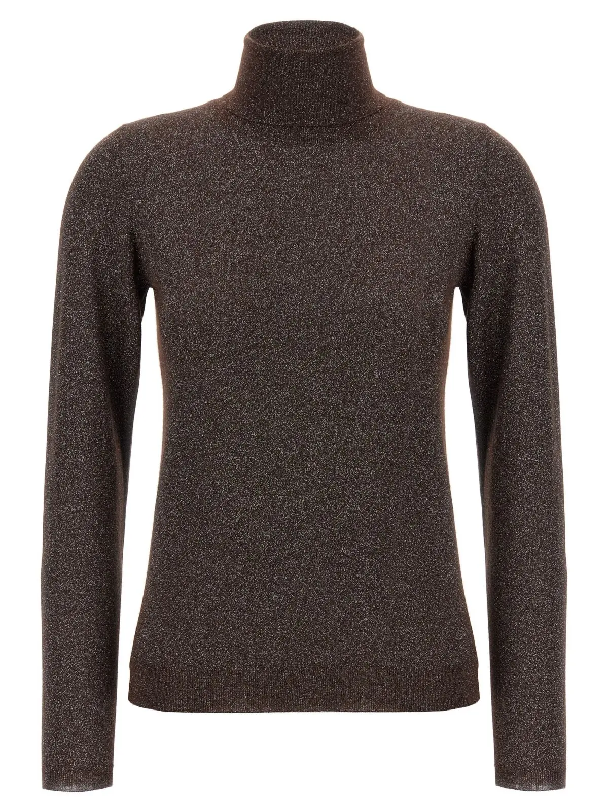 Гольф Sparkling Brunello Cucinelli Коричневий 1 'Sparkling' turtleneck sweater BRUNELLO CUCINELLI Brown