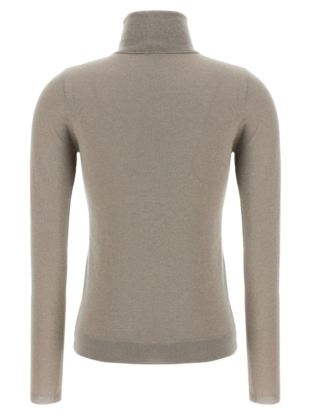 Светр-гольф Sparkling Brunello Cucinelli Бежевий 2 'Sparkling' turtleneck sweater M41800063PC9729 BRUNELLO CUCINELLI Beige