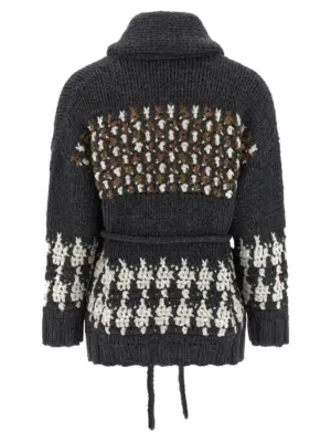 Knit cardigan M52638506C2803 BRUNELLO CUCINELLI Multicolor