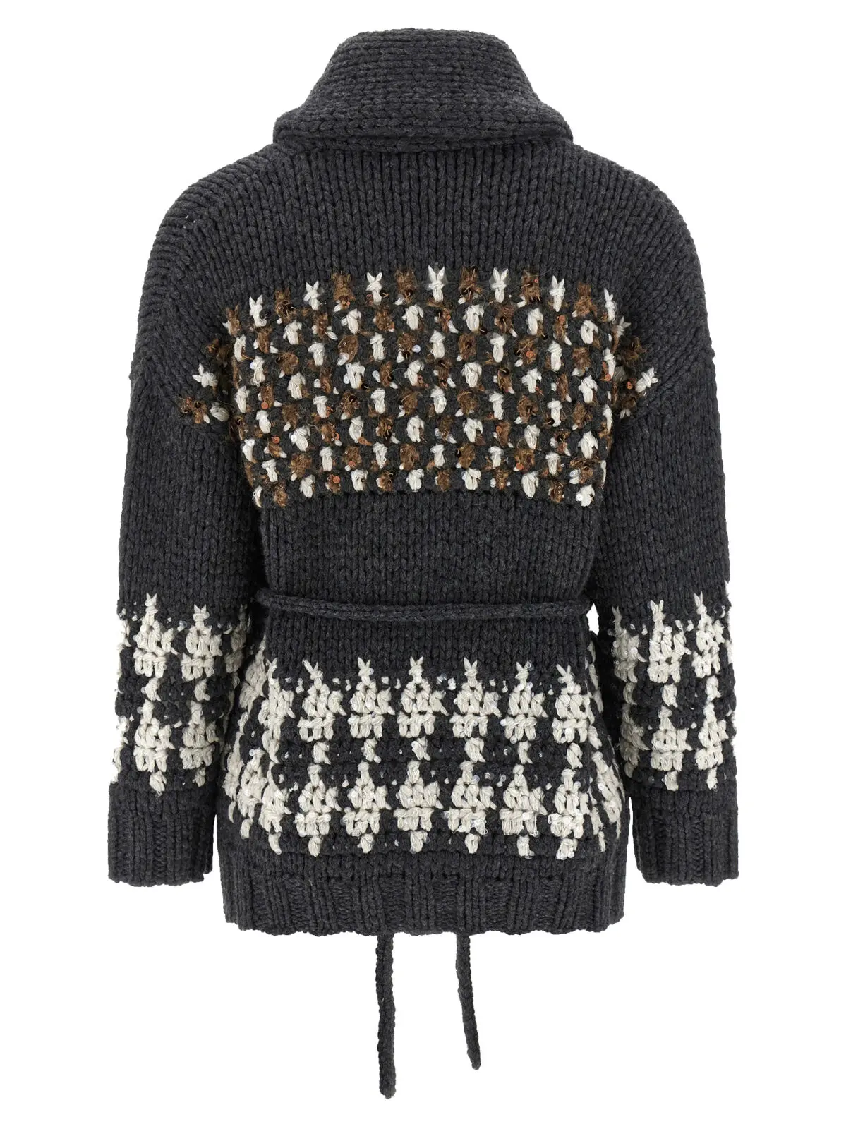 Кардиган в'язаний Brunello Cucinelli Багатокольоровий 2 Knit cardigan M52638506C2803 BRUNELLO CUCINELLI Multicolor