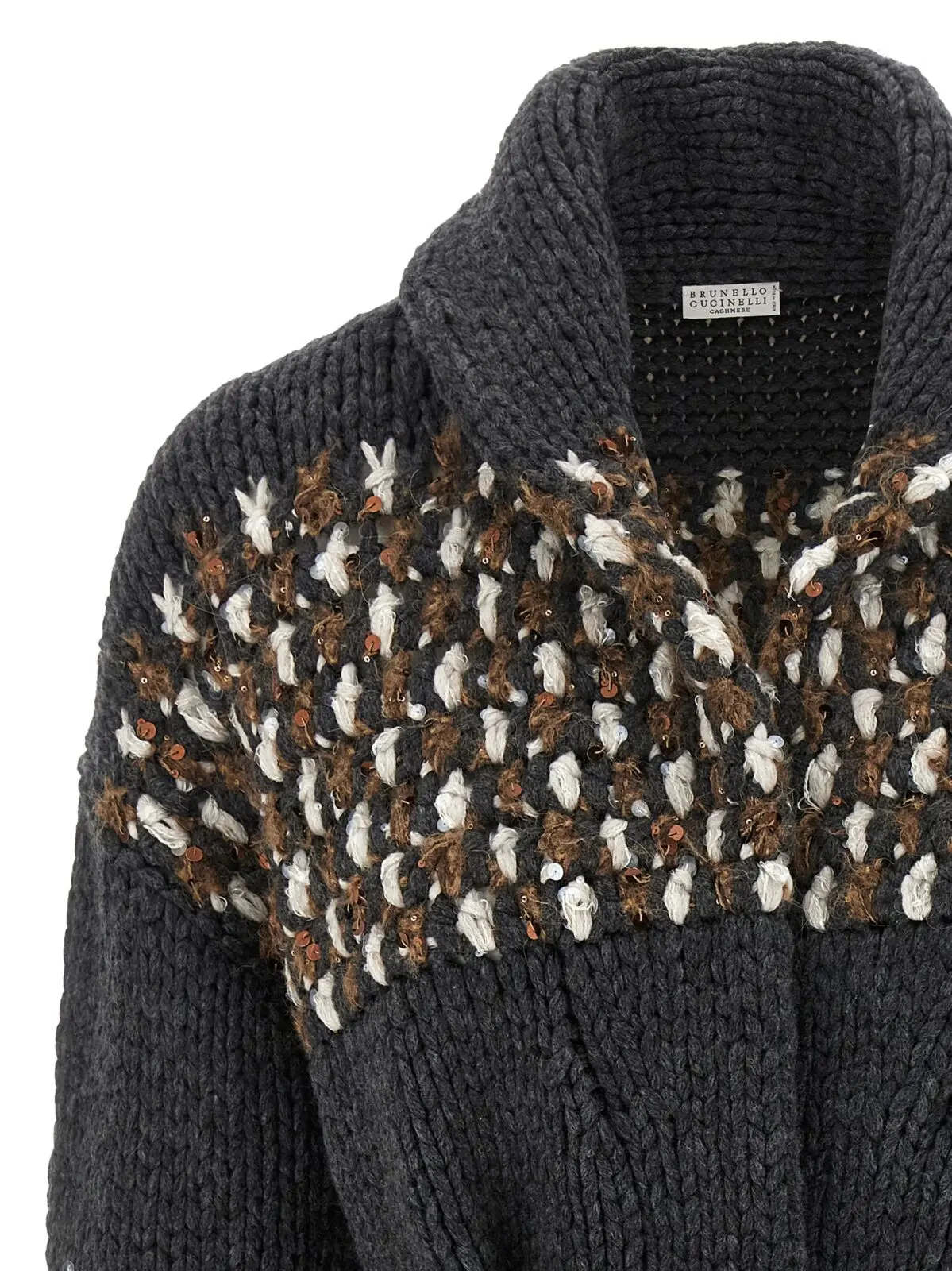 Кардиган в'язаний Brunello Cucinelli Багатокольоровий 3 Knit cardigan Woman BRUNELLO CUCINELLI Multicolor