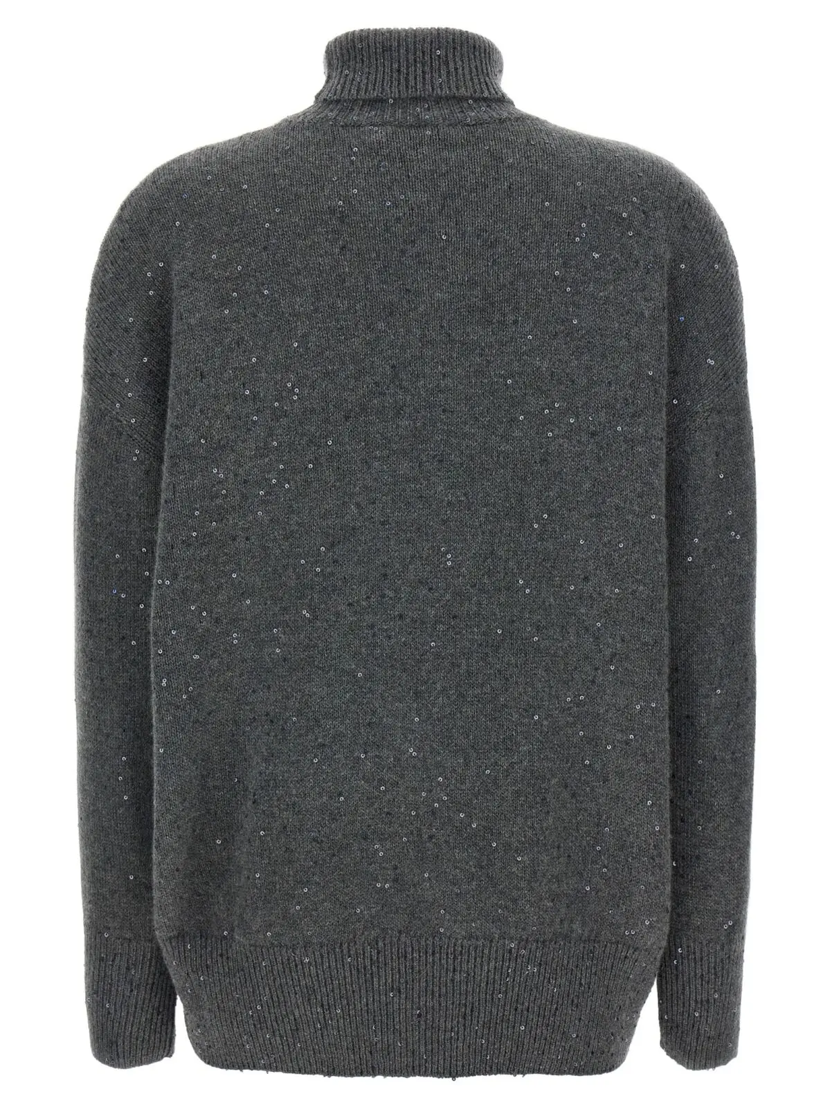 Светр з паєтками Brunello Cucinelli Сірий 2 Sequin sweater M73539914CJ079 BRUNELLO CUCINELLI Gray