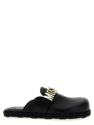 'Birky' sabots MOSCHINO Black