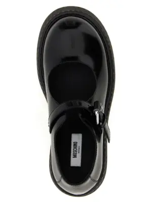 Mary Jane 'Olivia' 100% vl MOSCHINO Black