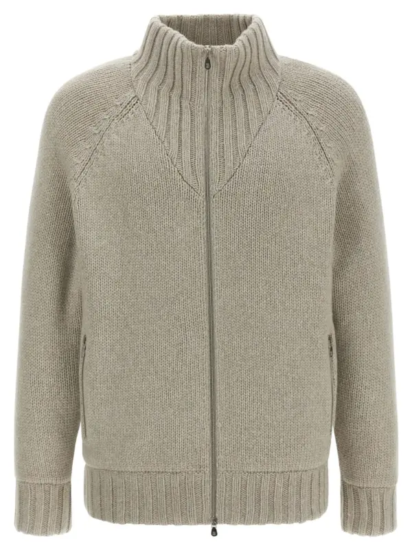 Padded cardigan BRUNELLO CUCINELLI Multicolor