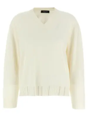 Jewel detail sweater FABIANA FILIPPI Beige