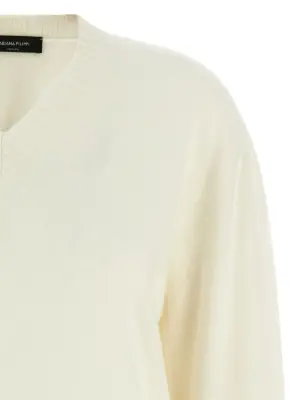 Jewel detail sweater Woman FABIANA FILIPPI Beige