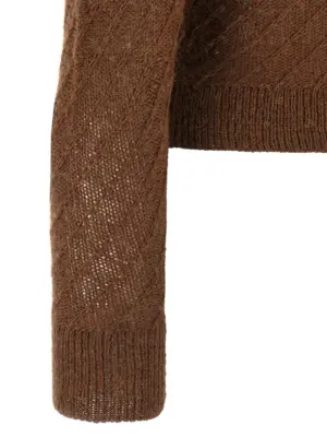 Sequin crochet cardigan 48% wv