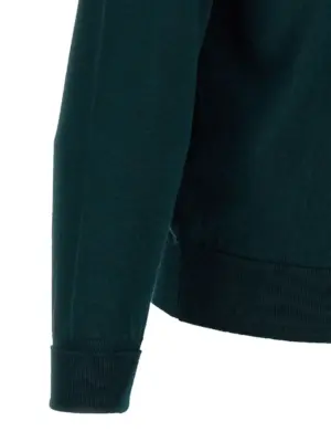 'Marcus' sweater 100% merino wool JOHN SMEDLEY Green