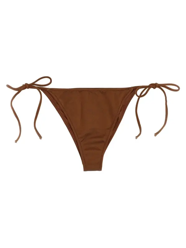 'Marielle' bikini bottoms MC2 SAINT BARTH Brown