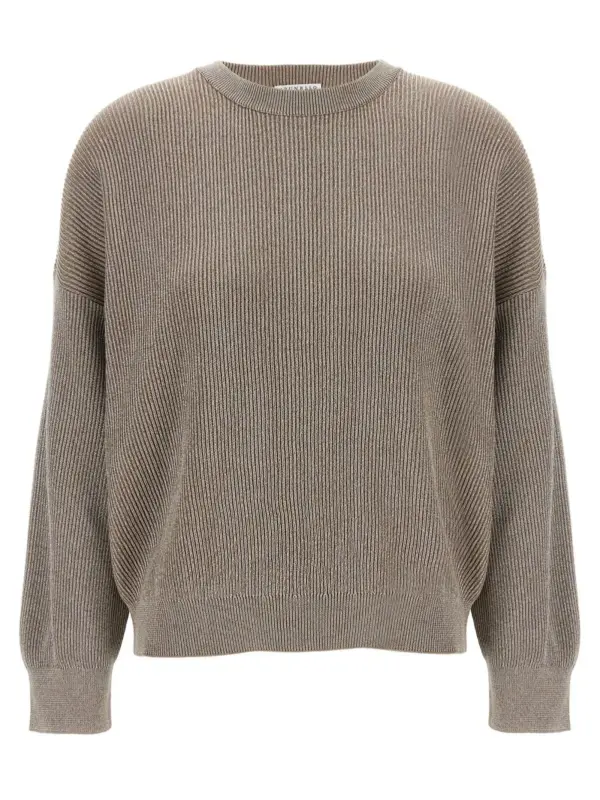 'Sparkling' sweater BRUNELLO CUCINELLI Beige
