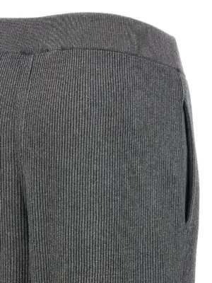 'Sparkling' pants 72% cotton 22% viscose 6% pm BRUNELLO CUCINELLI Gray
