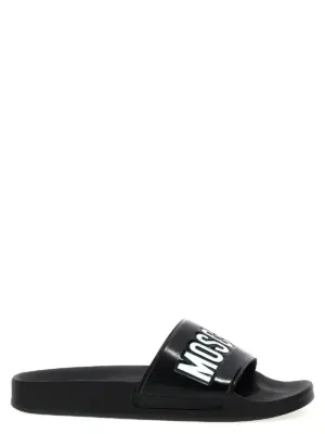 'Pool' slides MOSCHINO White/Black