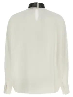 Silk blouse MB993EK724C600 BRUNELLO CUCINELLI Beige