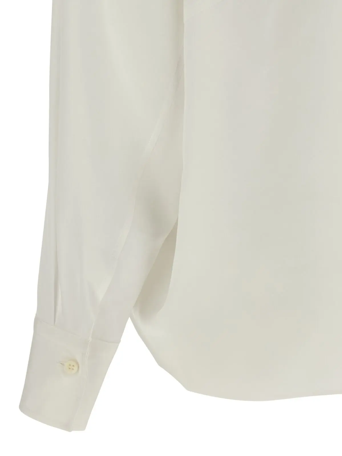 Блуза з шовку Brunello Cucinelli Бежева 4 Silk blouse 100% silk BRUNELLO CUCINELLI Beige